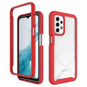 Fundas Protectoras Anti-Golpes para Teléfono Móvil, para Samsung Galaxy <span class=keywords><strong>A23</strong></span>, Resistentes a Impactos, Cubierta Trasera Acrílica Transparente - Product Image 2