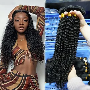 Beste Kwaliteit Dubbele Getrokken Ruwe Vietnamese Birmese Bundels Kinky Krullend Nertsen Braziliaanse 613 Virgin Human Hair Voor Verkoop