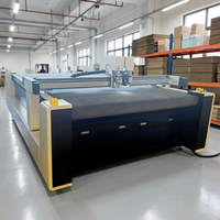 Cortadora Digital Automática de Cama Plana para Cartón Corrugado, Cartón de Nido de Abeja, Muestras de Embalaje, Alta Precisión