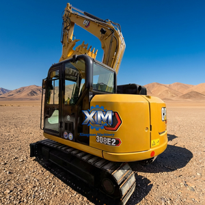 <span class=keywords><strong>Excavadora</strong></span> Caterpillar 308E <span class=keywords><strong>de</strong></span> 8 toneladas con chasis <span class=keywords><strong>de</strong></span> orugas, miniexcavadora hidráulica usada para uso municipal - Product Image 1