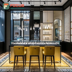 Custom Custom Jewelry Store Fixtures Manufacturer Tempered Glass Panel Mall Counter Showcase Cabinet - Product Image 4