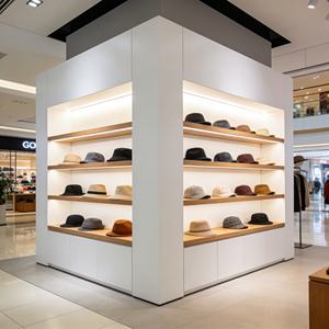 Modulare Bäckerei-Vitrine Ausstellungsregale Präsentationsständer für Pop-up-Brotladen - Product Image 5