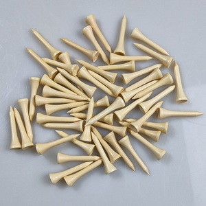 Piquet <span class=keywords><strong>en</strong></span> <span class=keywords><strong>bois</strong></span> de golf vernis transparent siège de balle de golf porte-balle tee de golf échelle de service - Product Image 4
