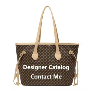 Bolsos de Mano de Lujo de Diseñador para Mujer, Bolsos de Alta Calidad de Marcas Famosas y Bolso Tote con Dos Asas y Cierre de Cremallera - Product Image 1