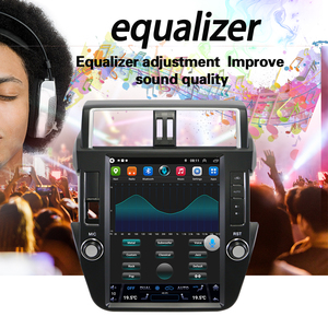 Lelv Tesla Phong Cách Màn Hình Cho Toyota Land Cruiser Prado 150 2014 2017 Android Car <span class=keywords><strong>GPS</strong></span> <span class=keywords><strong>Navigation</strong></span> Auto Stereo Headunit Đa Phương Tiện P - Product Image 4