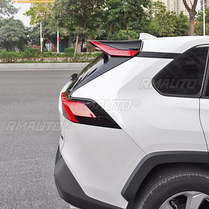 สปอยเลอร์สำหรับ Toyota RAV4 ปี 2020 วัสดุ ABS คุณภาพสูง สปอยเลอร์หลังรถยนต์ สีรองพื้น - Product Image 3