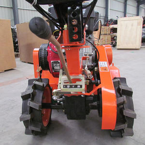 Kleiner Zweirad-Handrasenmäher mit Benzinmotor und Gehführung, Schlegelmäher - Product Image 5