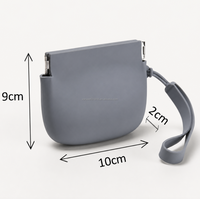 Sac à friandises pour animaux de compagnie en silicone VaryWell, étanche, pour friandises pour chats et poulets, pour l'entraînement en extérieur, pochette de récompense, accessoires pour chiens