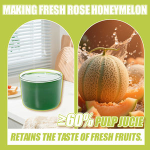 高品質ローズハニーメロンフルーツシロップ濃縮バブルティー材料スムージードリンク用液体ボトル用 - Product Image 3