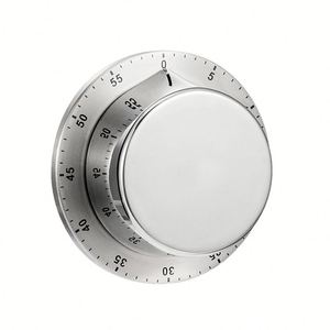 Nouveauté : Minuteur de cuisine mécanique rotatif portable en acier inoxydable, compte à rebours de 60 minutes avec signal sonore - Product Image 4