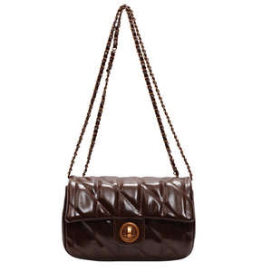 Bolso de hombro de moda para mujer, nuevo diseño de malla con enlaces, estilo nicho - Product Image 6