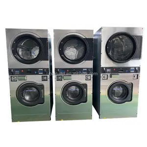 15kg Full automatic coin operated washer extractor laundry vending from professional commercial washer and dryer manufacturer