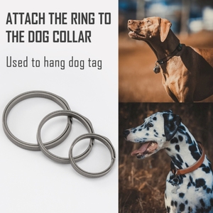Hot bán titan kim loại Keychain nhà máy trực tiếp giá Carabiner vòng chìa khóa chuỗi - Product Image 5