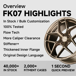 <span class=keywords><strong>ล้อ</strong></span><span class=keywords><strong>แม็</strong></span><span class=keywords><strong>ก</strong></span> Makstton Flow Formed รุ่น FF-FK07 ขนาด 19 นิ้ว <span class=keywords><strong>สี</strong></span><span class=keywords><strong>เทา</strong></span> Gunmetal ด้าน 8J 8.5J สำหรับรถยนต์นั่งส่วนบุคค<span class=keywords><strong>ล</strong></span> ขนาด 19 นิ้ว สำหรับ Ford Chevrolet VW AG - Product Image 2