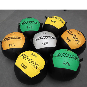 Palla medica/palla da parete in morbida pelle PU da 10 kg <span class=keywords><strong>per</strong></span> allenamenti di <span class=keywords><strong>forza</strong></span> e condizionamento, allenamento del core, palla <span class=keywords><strong>per</strong></span> <span class=keywords><strong>esercizi</strong></span> fitness - Product Image 5