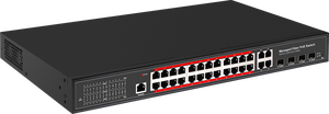 S5800WP-24G-4TC-BT 4* SFP+4*(RJ45)+24* พอร์ต PoE+1*พอร์ตคอนโซล+สวิตช์ PoE แบบจัดการได้ L2 สำหรับ FTTX ระบบเครือข่ายไร้สาย Zikun - Product Image 6