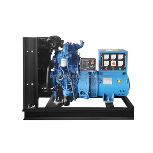 Générateur silencieux de type ouvert 120v/240v diesel 30kw-40kw 36kw 40 kw 50kva 50 kvagenator prix de l'ensemble