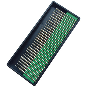 Zhengmao Hardware Diamond Grinding Needles 30-Piece Set For Jade Polishing Carving Engraving Carbide Tip With Diamond Grit - Product Image 1