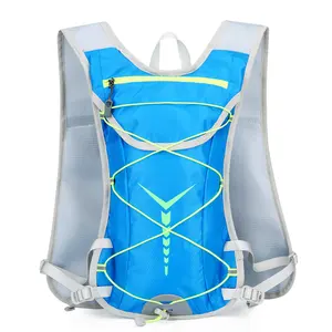 Reflective Adjustable Waistband Vest Hydration bags Jogging Running Cycling Vest Hydration Sports Backpack