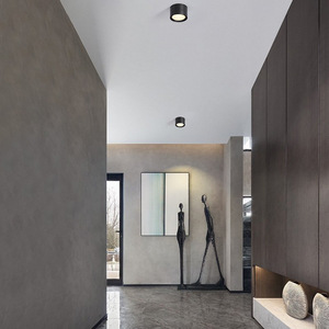 12W 15W LED Downlight Negro Blanco Superficie Driverless Lámpara de techo 5W 7W 9W Cob LED Focos para habitación de iluminación de techo de hotel - Product Image 3