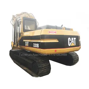 Used 20 Ton Excavator Second Hand CAT 320B Excavators Original Used Engineering Construction Machine 2015