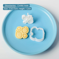 Moule à biscuits 3D en plastique pour fondant, emporte-pièce personnalisé pour chiens, tampon à embosser pour la pâtisserie