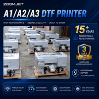 Alta Calidad 30cm cabezales de impresión dobles I3200 Xp600 A3 tamaño Dtf impresora con agitador