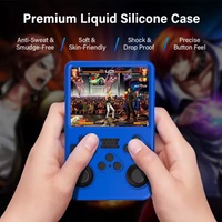 Étui de protection pour R36S, coque en silicone souple 360 °   Étui de protection antichute pour console de jeu portable R36s, accessoires, étui en silicone