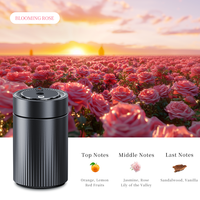Diffuseur de parfum pour voiture grande capacité 120 ml en PP, design plafond étoilé, 3 vitesses de pulvérisation réglables, parfum d'ambiance
