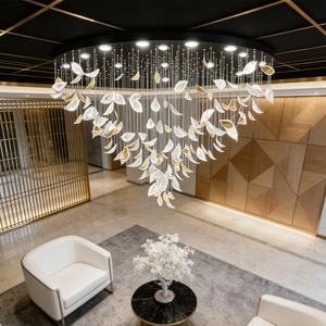 Modern Luxury Custom Design Aesthetic Staircase <strong>Chandelier</strong> Dining Living Room <strong>Chandelier</strong> Pendant Long <strong>Chandelier</strong> Lights - Product Image 5