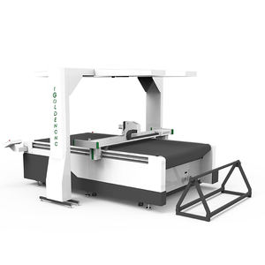 Découpeuse de joint en caoutchouc de coupe d'échantillon oscillant de coupe de couteau de vibration de matériau flexible - Product Image 5