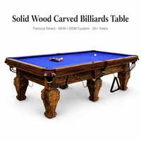 Mesa de Snooker Profesional de Alta Calidad 2026 de 9, 10 y 12 pies con Paño, Productos de Billar y Snooker