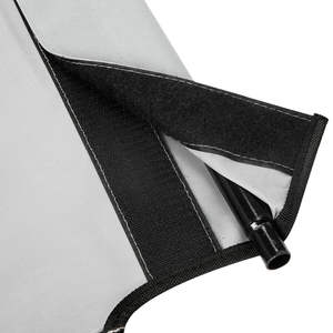 Cama de trampolín portátil para mascotas, hamaca con marco para gatos y cachorros, cubierta con dosel - Product Image 4