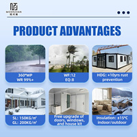 Maison portable d'extension de luxe détachable Maison en conteneur pliable Maison préfabriquée en conteneur de 40 pieds