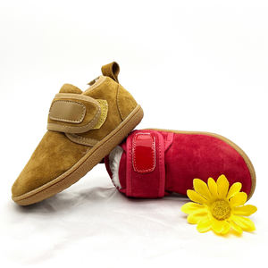 Zapatos de Cuero con Suela de Goma Cómodos para Deportes al Aire Libre de Alta Calidad de Fábrica de Zapatos, Unisex para Niños, Verano e Invierno - Product Image 3