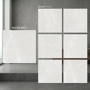 Satuario Magica 800x800mm <b>Matte</b> Glazed Porcelain Tiles Statuario Marble Effect <b>Flooring</b> - Product Image 4