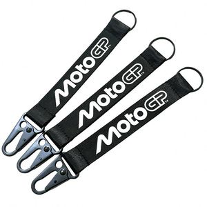 Lanières courtes personnalisées en polyester avec logo imprimé par sublimation pour porte-clés – Vente en gros - Product Image 1