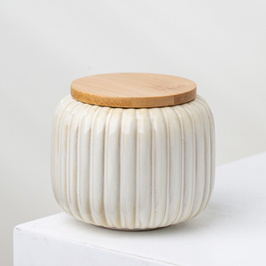 YUANWANG vaso personalizzato unico moderno vasi per candele all'ingrosso con coperchio portacandele lanterne e barattoli di candele - Product Image 5