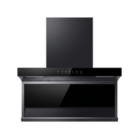 Hotte de cuisine intelligente pour la maison, électrique à commande tactile, 7 types, hotte de cuisson fine, campana de cocina fournisseur