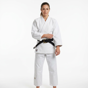 Kimono de Jiu-Jitsu 100% coton, tissage perlé, uniforme BJJ, logo personnalisé, kit de Jiu-Jitsu brésilien pour l'entraînement et la compétition - Product Image 2
