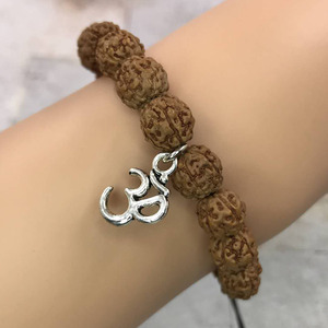 Tự Nhiên 8Mm Bồ Đề Hạt Giống Và Rudraksha Đính Cườm Vòng Đeo Tay Vòng Hình Dạng Lỏng Đá Quý Phong Cách Hợp Thời Trang Cho Quà Tặng - Product Image 6