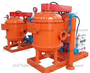 drilling mud bubbles separation equipment 240 series vacuum degassing device control system