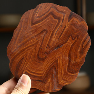 Bamboo Tea Tray Irregular Shape Heat Resistant For Tea Ceremony <b>Home</b> Use - Product Image 4