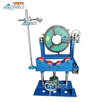 Positionneur de soudage rotatif pour tuyaux et brides, charge 600 kg, trou traversant 240 mm, avec support de torche manuel