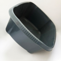 Bassin de lavage de la vaisselle, capacité de 10.5l, meilleur bac à aliments, filtre d'évier, tube épais rectangulaire, en plastique