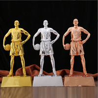 Compétition de basket-ball Résine Topping MVP Fan Produits Personnels Personnels Plaqués Personnels James Champions Award