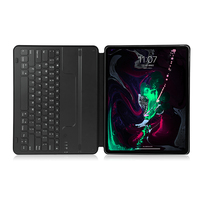 Clavier magnétique intelligent sans fil, rechargeable avec étui, 12.9 pouces, pour nouveau Ipad Pro, en stock