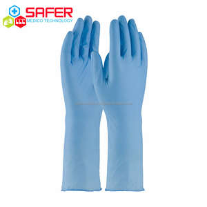 Guantes de Examen Médico de Nitrilo Desechables de 290 mm, Sin Polvo, Suaves, Impermeables, Ligeros, Cómodos, de Grado Alimenticio, para Uso Doméstico y en Fábrica - Product Image 3