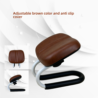 Tabouret de méditation ergonomique KUOJIE, siège de pleine conscience unisexe, chaise de yoga en métal, chaise de prière, genouillère zen japonaise, basse, rectangulaire, à clipser