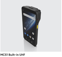 Lector RFID UHF MC51 de 6 Pulgadas, Computadora Móvil Resistente con Android 14, Escáner de Código de Barras 2D, PDA Portátil con NFC, 4GB, Qualcomm Octa-core, en Stock